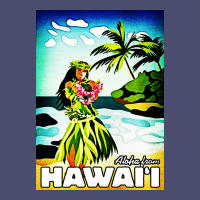 Hawaii Hula Girl Vintage Tee | Teevron