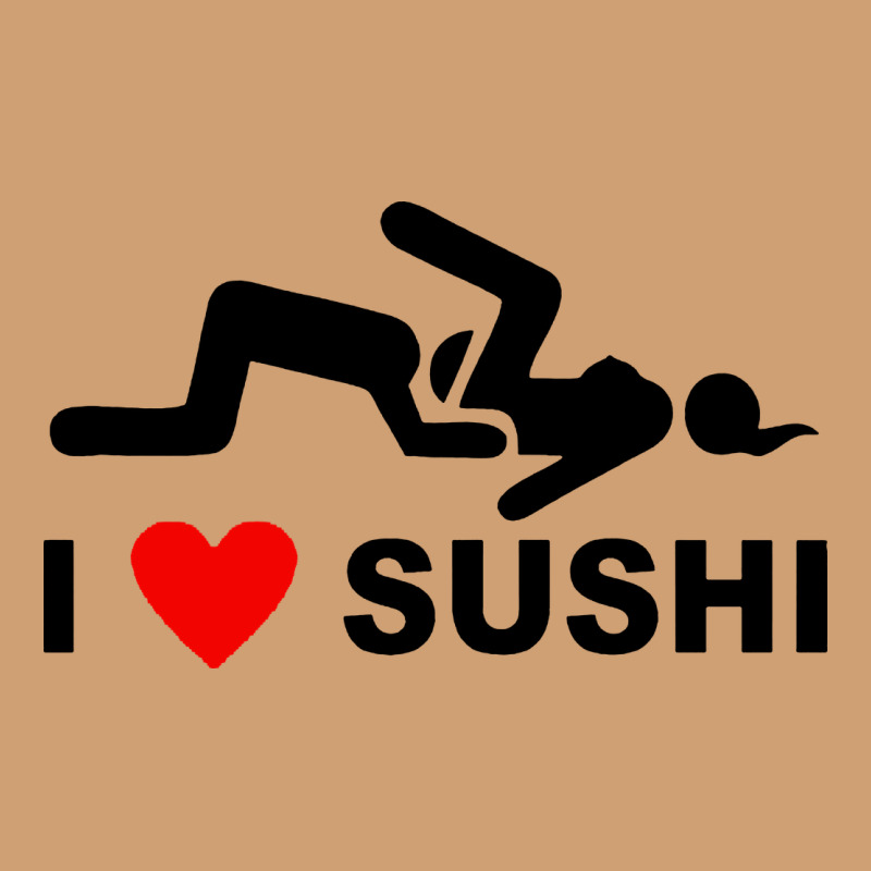 I Love Sushi Funny Vintage Tee by artisFamous | Teevron