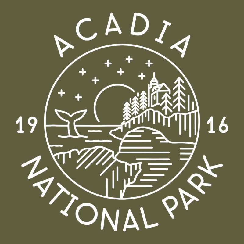 A.ca.di.a National Park 1916 Mai.ne Bar Harbor T Sh Vintage Tee by artisFamous | Teevron