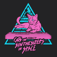 Cats On Synthesizers In Space Vintage Tee | Teevron