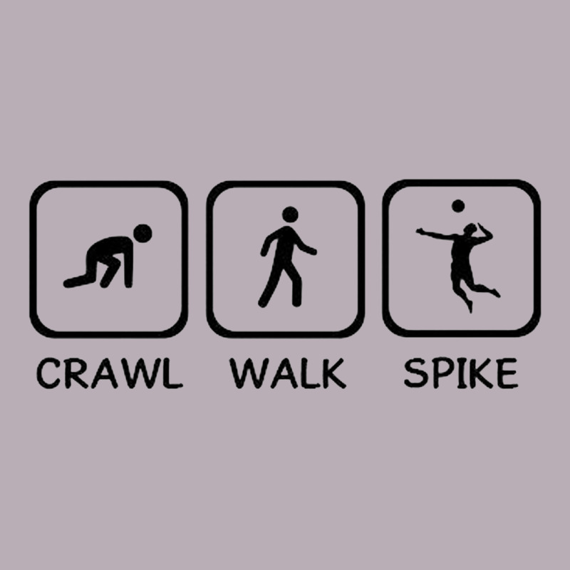 Crawl Walk Spike Volleyball Vintage Tee by artisFamous | Teevron