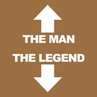 The Man The Legend Funny Adult Humor Vintage Tee | Teevron