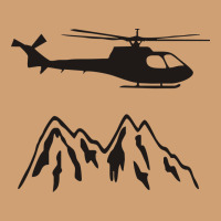 Mountain Rescue Helicopter Funny Vintage Tee | Teevron