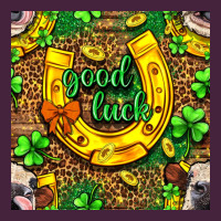 St. Patricks Good Luck With Cow Digital Paper Premium Tee | Teevron