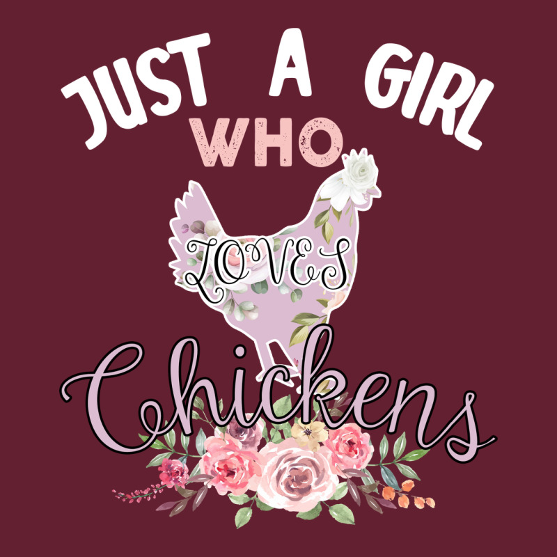 Just A Girl Who Loves Chickens Classic Tee by Bettercallsaul | Teevron