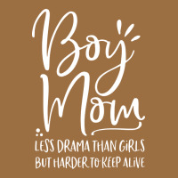 Boy Mom Less Drama Than Girls But Harder To Vintage Tee | Teevron