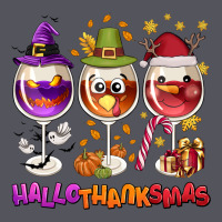 Hallothanksmas Wine Glasses Vintage Hoodie | Teevron
