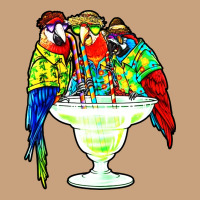 Parrots Drinking Margarita Hawaiian Vintage Tee | Teevron