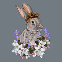 Easter Day Flowers Bunny Heavyweight Sweatshirt | Teevron