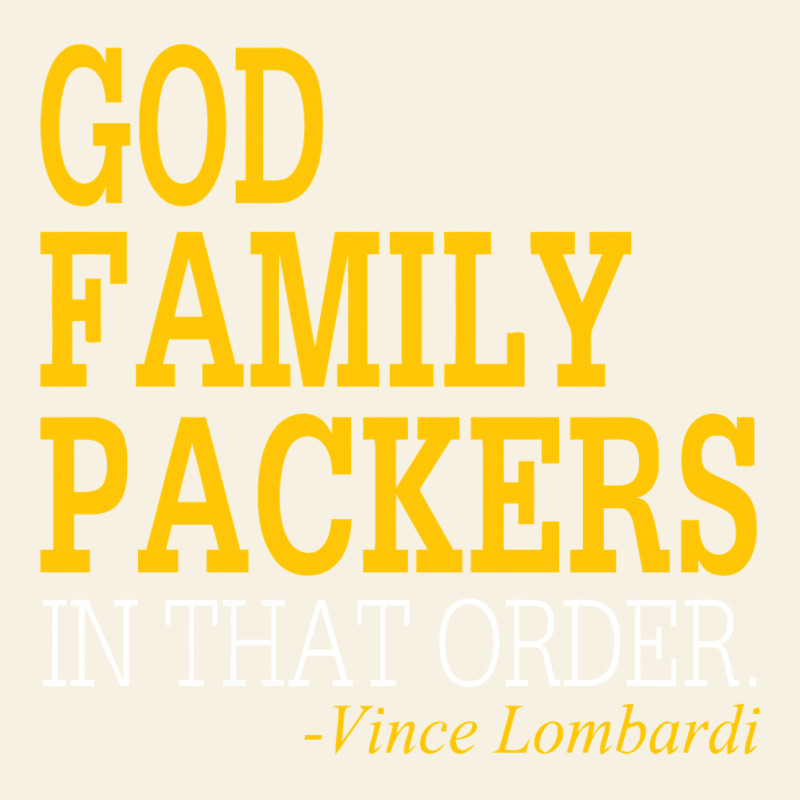 God Family Packers In That Order Vintage Tee by artisFamous | Teevron