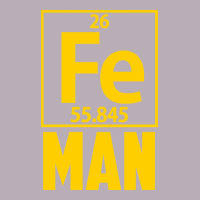 Fe Man Funny Superhero For Halloween Vintage Tee | Teevron