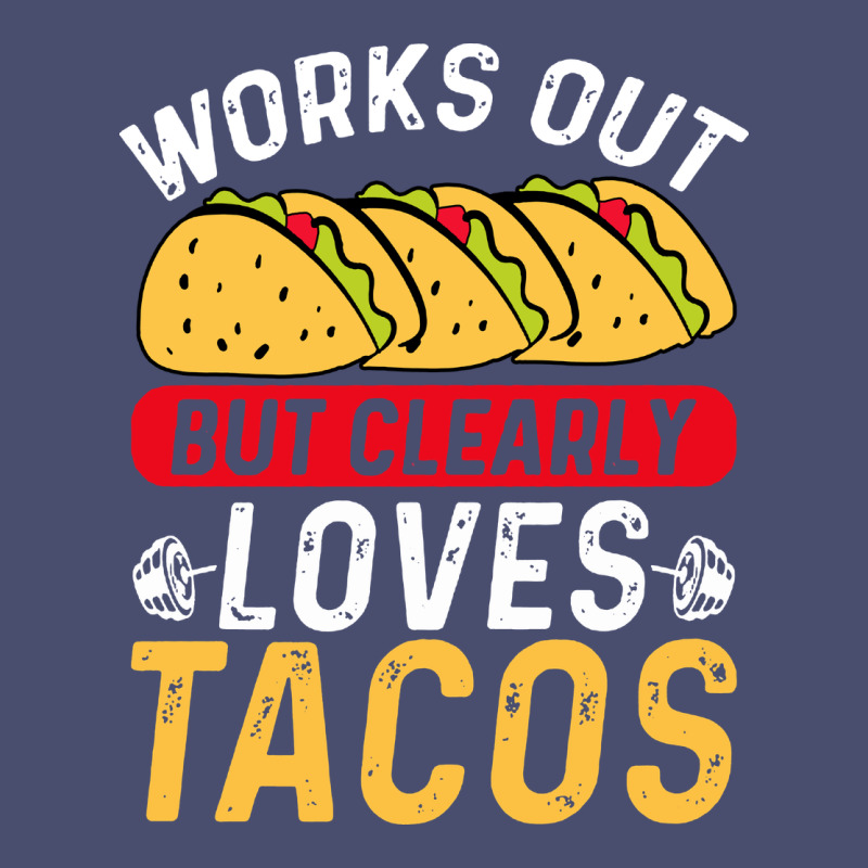 Tacos Work Out Gym Gift Classic Vintage Tee by artisFamous | Teevron