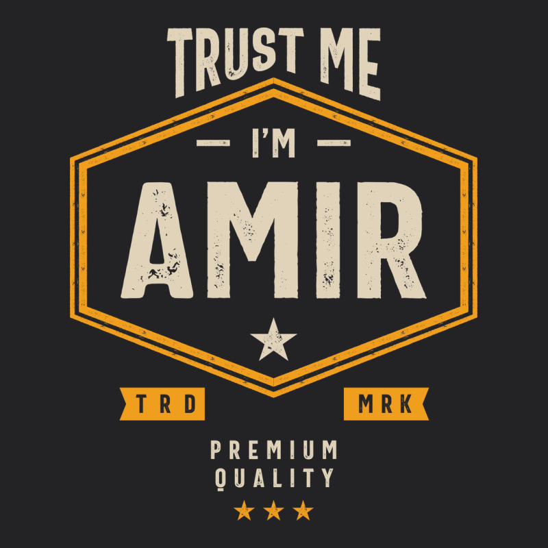 Amir Personalized Name Birthday Gift Vintage Tee by artisFamous | Teevron