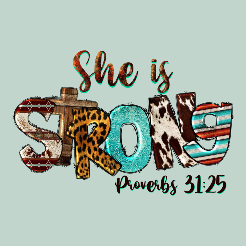 She Is Strong Proverbs 31 25 Zipper Hoodie by FaDigitalArtStudio | Teevron