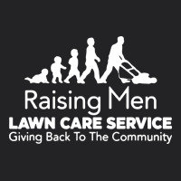 Raising Men Lawn Care Vintage Tee | Teevron