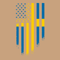 Sweden Swedish Roots American Flag | Canadian Roots Vintage Tee | Teevron