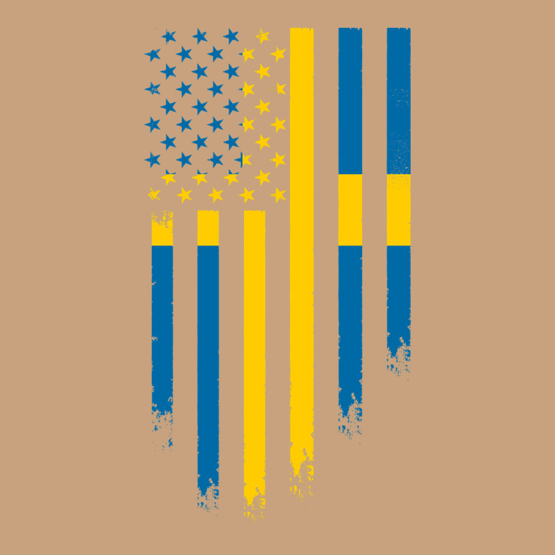 Sweden Swedish Roots American Flag | Canadian Roots Vintage Tee by artisFamous | Teevron