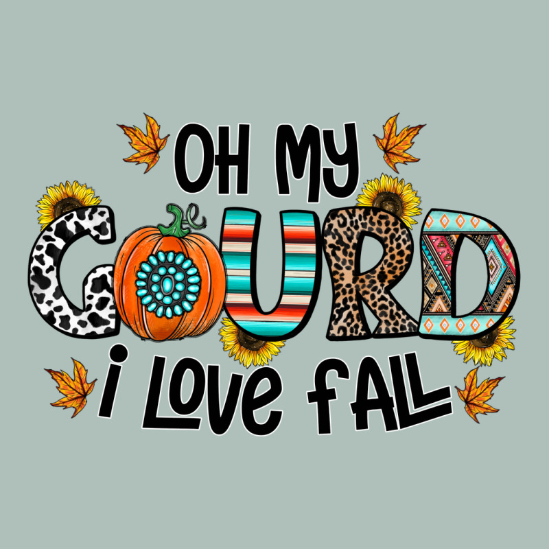 Oh My Gourd I Love Fall Heavyweight Hoodie by CowhideDigitalArt | Teevron