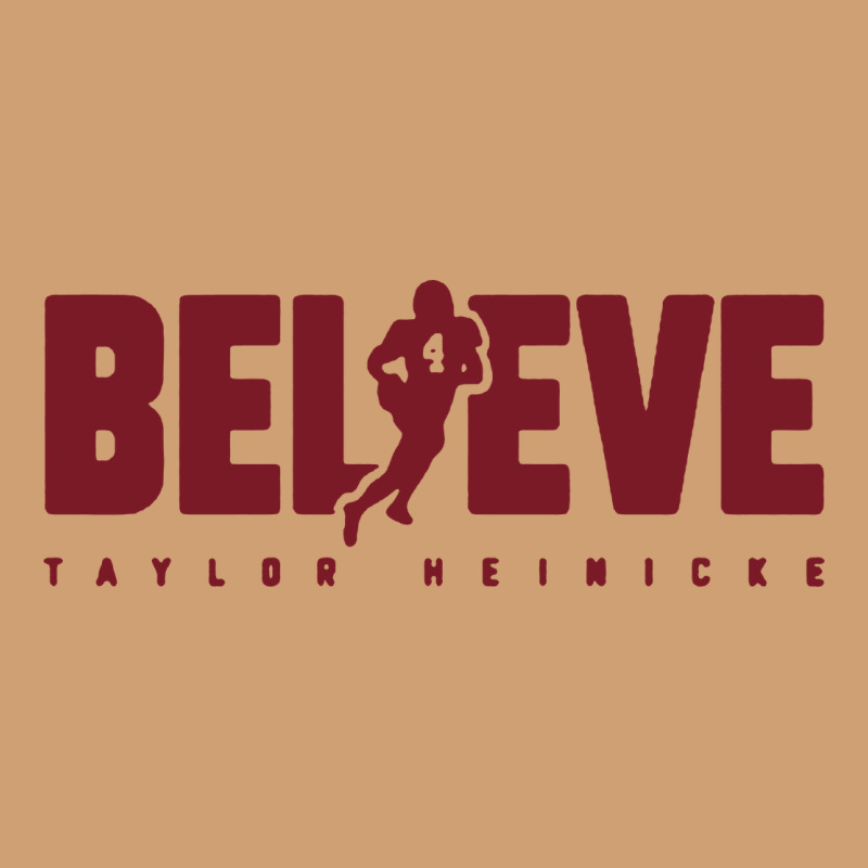 Taylor Heinicke Believe Vintage Tee by artisFamous | Teevron