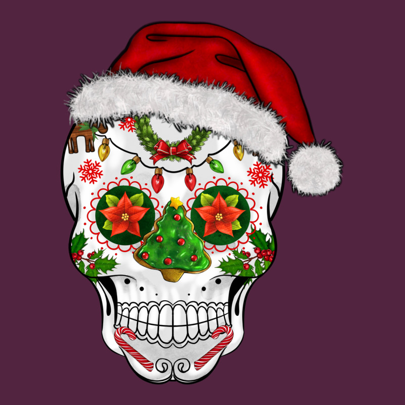 Sugar Skull  Christmas Urban Hoodie by BarkalooDesign | Teevron