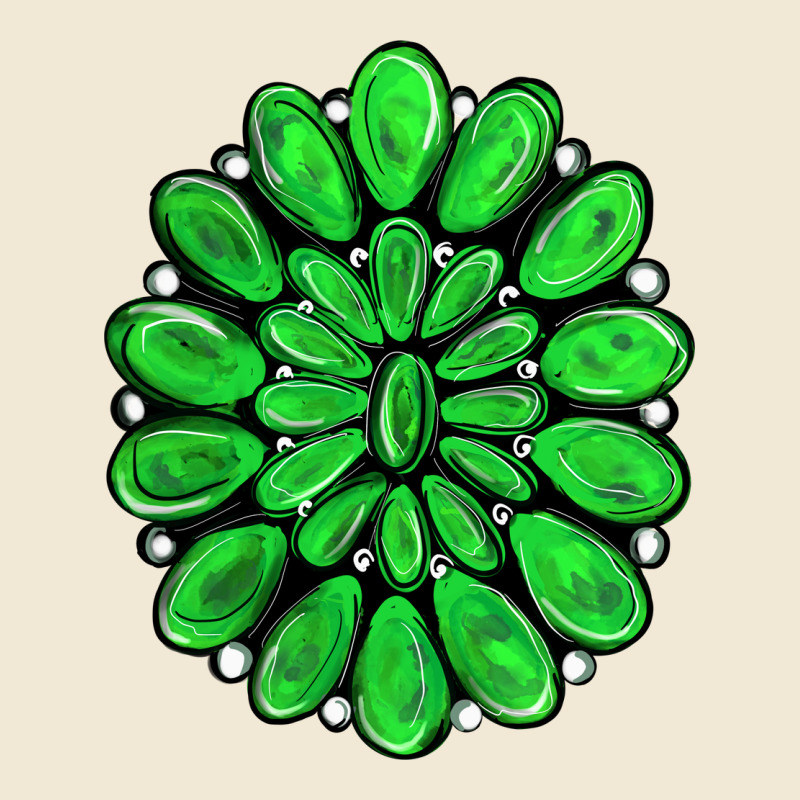 Green Gemstone Ladies Tee by RanaPortraitStore | Teevron