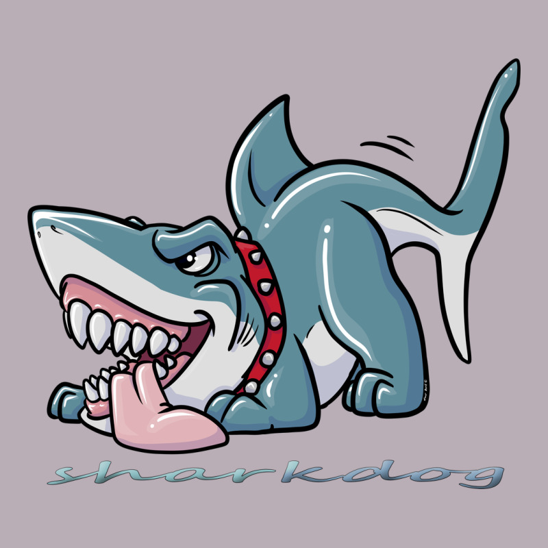 Sharkdog Sticker Vintage Tee by artisFamous | Teevron