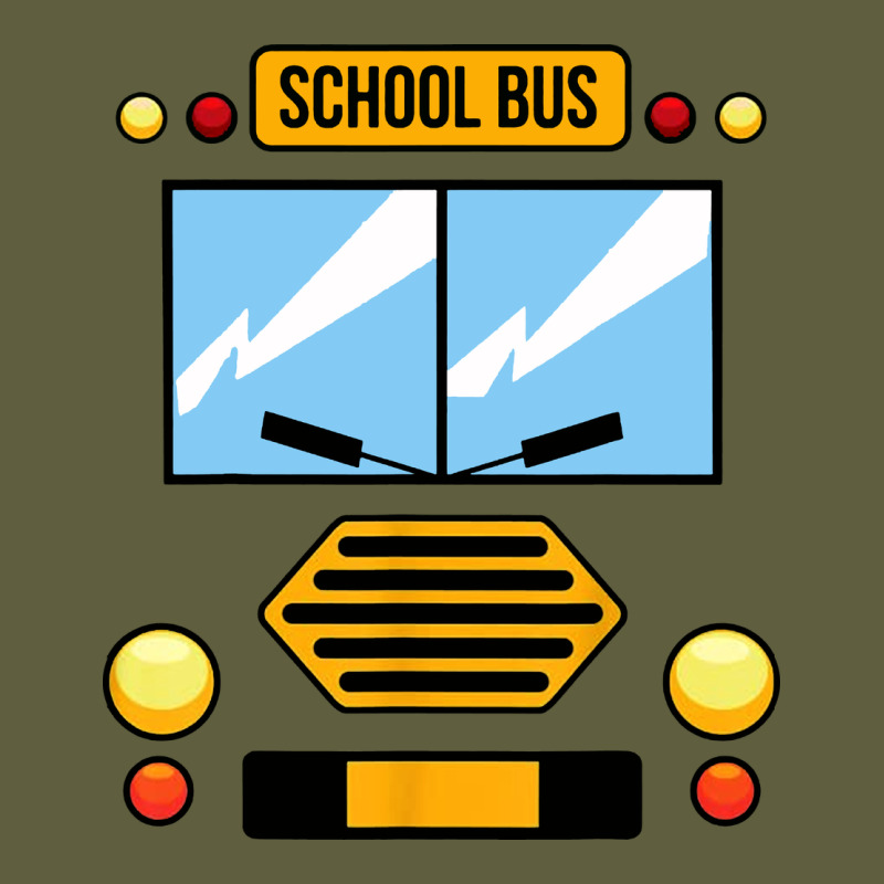 School Bus Costume Cool Halloween Vintage Tee by artisFamous | Teevron