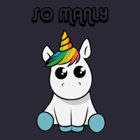 So Manly Funny Unicorn Vintage Tee | Teevron