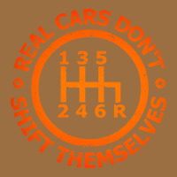 Real Cars Dont Shift Themselves Vintage Tee | Teevron