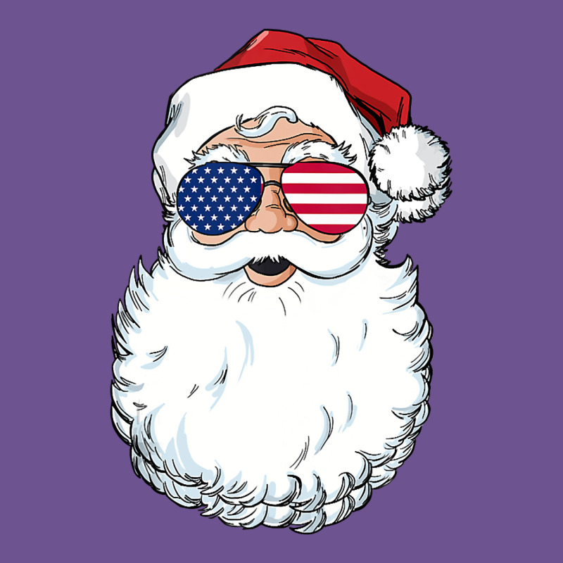 Santa Claus  U.s.a Sunglasses Christmas In July Santa Vintage Tee by artisFamous | Teevron