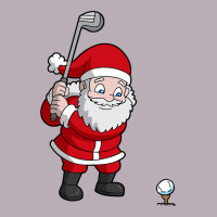Santa Claus Golf Christmas Golfer Golfing Gift Vintage Tee | Teevron