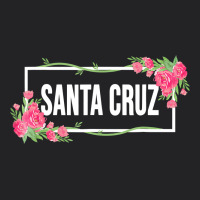 Santa C.r.u.z Cali  Floral Hibiscus Flower Vintage Tee | Teevron