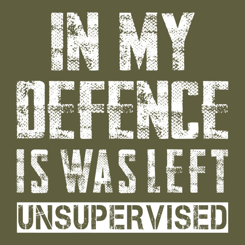 In My Defence I Was Left Unsupervised Vintage Tee by artisFamous | Teevron