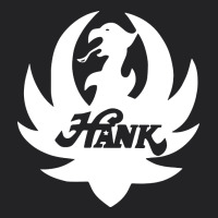 White And Black Hank Art Vintage Tee | Teevron