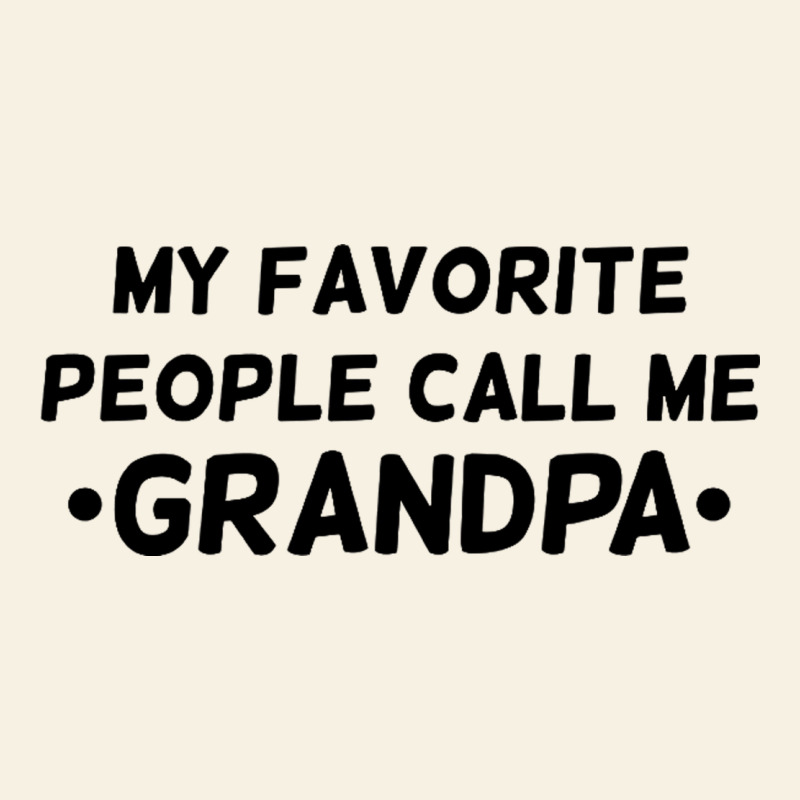 My Favorite People Call Me Grandpa Black Vintage Tee by artisFamous | Teevron