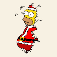 Homer Claus Christmas Vintage Tee | Teevron