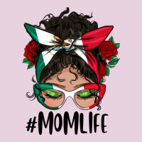 Mexican Mom Life Messy Bun Mama Ladies Tee | Teevron