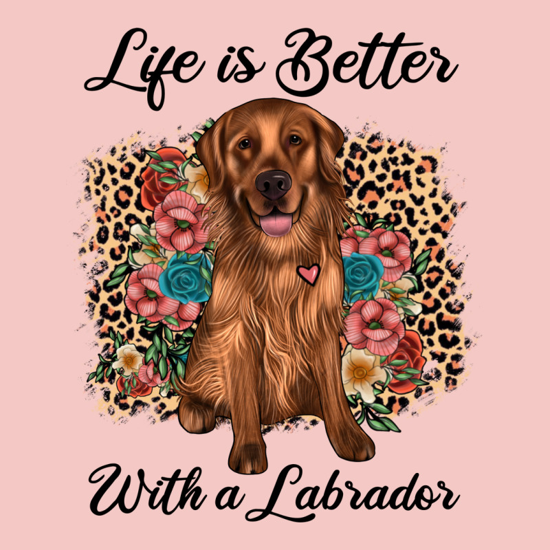 Life Is Better With A Labrador Urban Heavy Tee by JahusDesignShop | Teevron