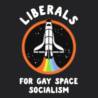 Liberals For Gay Space Socialism Vintage Tee | Teevron