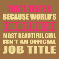 Taste Tester Funniest Isn't A Jobtitle Vintage Tee | Teevron