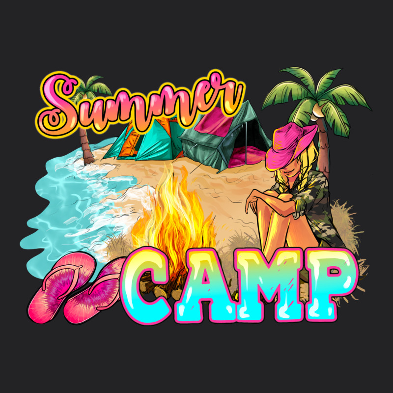 Summer Camp Vintage Tee by NancyCooperArtShop | Teevron