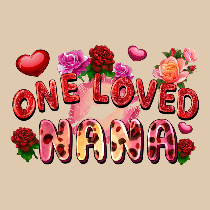 One Loved Nana Valentine's Day Heavyweight Sweatshirt by FaDigitalArtStudio | Teevron