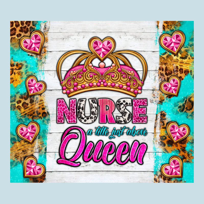 Nurse A Title Just Above Queen Tumbler Ladies Tee by BundleAndBundleShop | Teevron