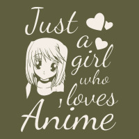 Just A Girl Who Loves Anime Vintage Tee | Teevron