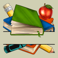 Custom Teacher Books Heavy Core Tee | Teevron