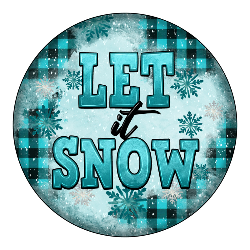 Let It Snow Zipper Hoodie by FaDigitalArtStudio | Teevron