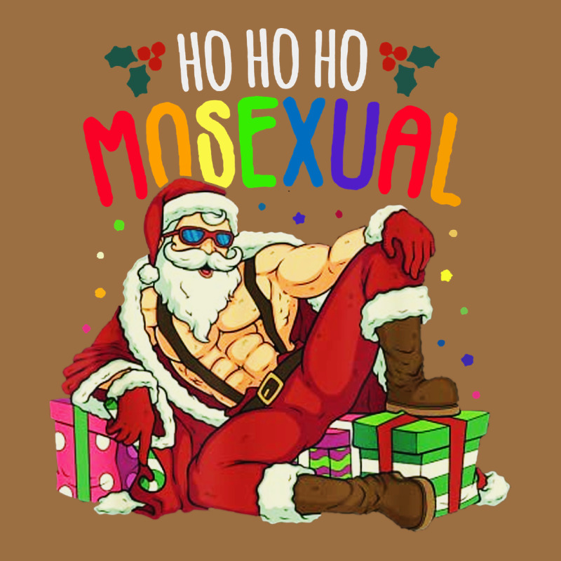 Mens Ho Ho Ho Mosexual Vintage Tee by DesigneFamous | Teevron