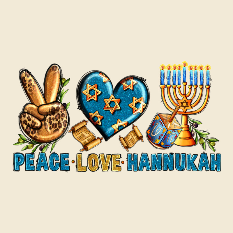 Peace Love Hannukah Premium Hoodie by BundleAndBundleShop | Teevron