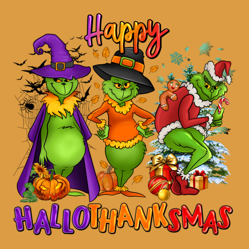 Happy Hallothanksmas Urban Heavy Tee by NancyCooperArtShop | Teevron