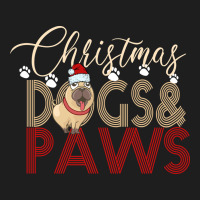 Christmas Dogs Paws Classic Tee | Teevron